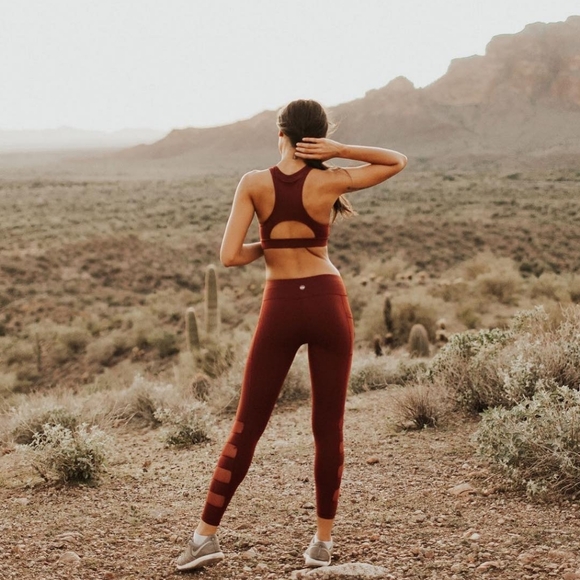 Senita Athletics Sarah Sports Bra - Mulberry - Picture 3 of 9